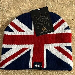 NET Union Jack Beanie - Red, White, and Blue